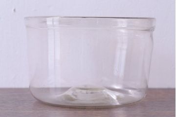 アンティーク雑貨　大正昭和初期　レトロな雰囲気漂う吹きガラス金魚鉢