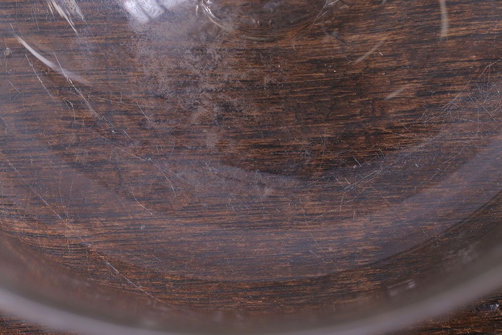 アンティーク雑貨　大正昭和初期　レトロな雰囲気漂う吹きガラス金魚鉢