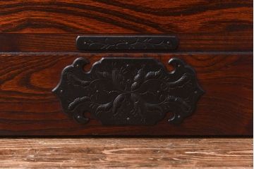 中古美品 伝統民芸家具　No.853　水沢型岩谷堂箪笥(整理箪笥、和タンス、引き出し)(定価約43万円)