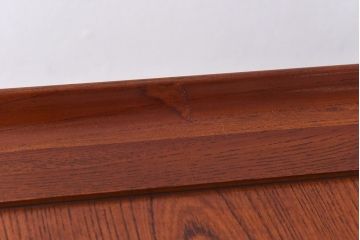 中古　ケヤキ材製　和の雰囲気を高める飾り棚(茶棚)(一部合板使用)