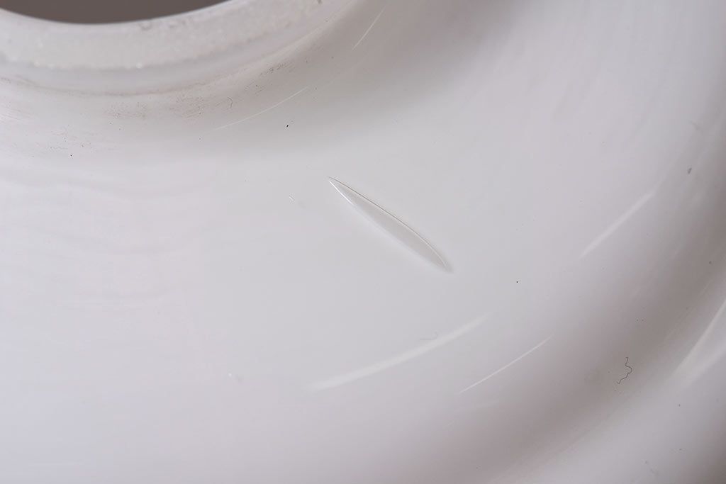 昭和レトロ　取り入れやすい白いシェード(天井照明、ペンダントライト)(2)