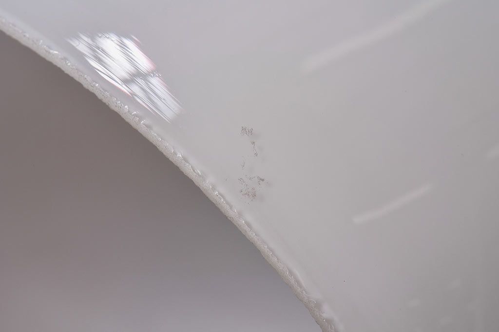 昭和レトロ　取り入れやすい白いシェード(天井照明、ペンダントライト)(3)