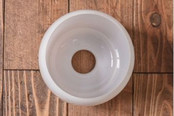 昭和レトロ　取り入れやすい白いシェード(天井照明、ペンダントライト)(3)