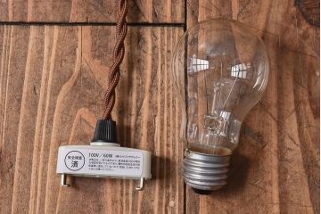 昭和レトロ　取り入れやすい白いシェード(天井照明、ペンダントライト)(3)