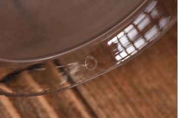 レトロな半透明球型ガラスペンダントライト(天井照明、吊り照明)