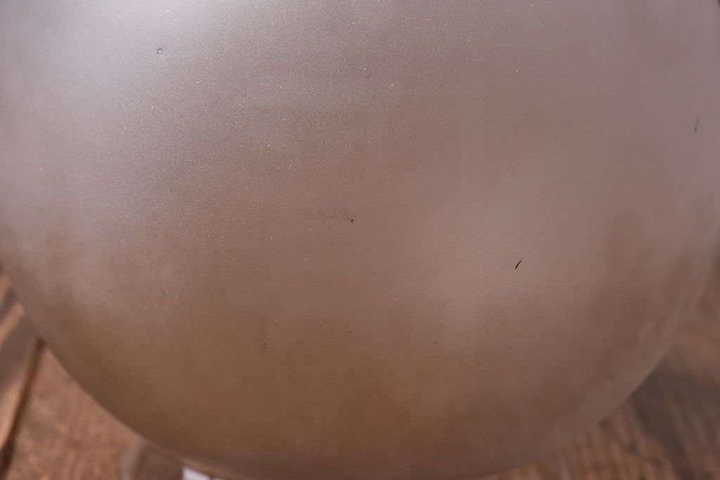 レトロな半透明球型ガラスペンダントライト(天井照明、吊り照明)