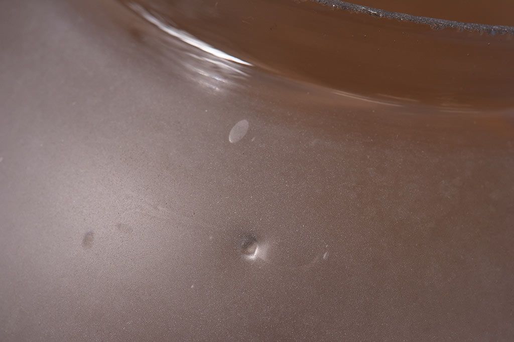 レトロな半透明球型ガラスペンダントライト(天井照明、吊り照明)