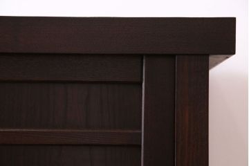 民芸家具　シンプルなデザインの水屋サイドボード(テレビボード、食器棚)