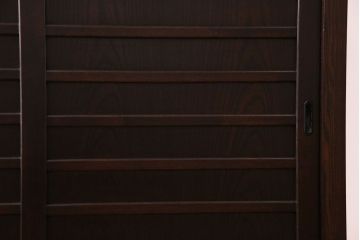 民芸家具　シンプルなデザインの水屋サイドボード(テレビボード、食器棚)