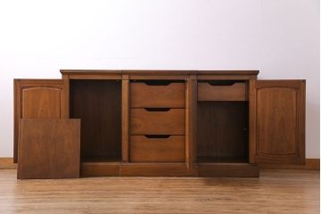 中古　DREXEL HERITAGE(ドレクセルヘリテイジ)　Triune(トライユン)　クリデンザ キャビネット(クレデンザ、サイドボード、リビングボード) (定価約54万円)