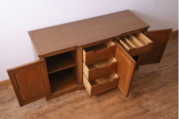 中古　DREXEL HERITAGE(ドレクセルヘリテイジ)　Triune(トライユン)　クリデンザ キャビネット(クレデンザ、サイドボード、リビングボード) (定価約54万円)