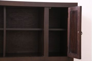 民芸家具　和モダンな雰囲気漂う水屋サイドボード(テレビボード、食器棚)