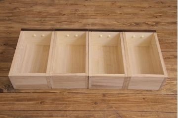 民芸家具　和モダンな雰囲気漂う水屋サイドボード(テレビボード、食器棚)