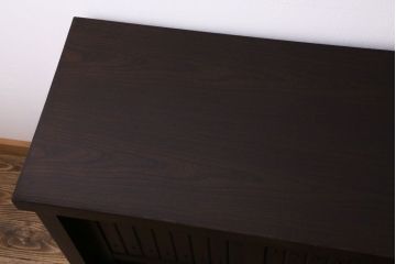 民芸家具　和モダンな雰囲気漂う水屋サイドボード(テレビボード、食器棚)