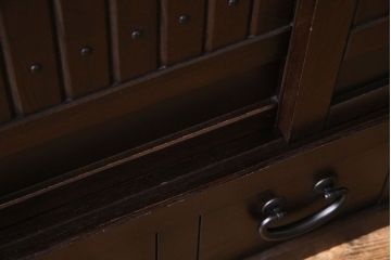 民芸家具　和モダンな雰囲気漂う水屋サイドボード(テレビボード、食器棚)