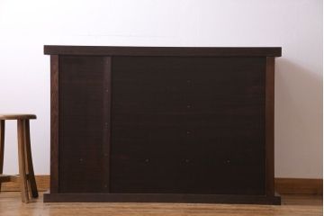 民芸家具　和モダンな雰囲気漂う水屋サイドボード(テレビボード、食器棚)