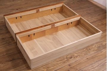 中古　伝統工芸　岩谷堂箪笥　和の趣きあふれるワードローブ(洋服箪笥)