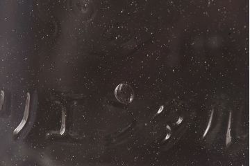 アンティーク雑貨　昭和レトロ　味わい深い風合いのオリエンタルカレーのガラスビン(角瓶)