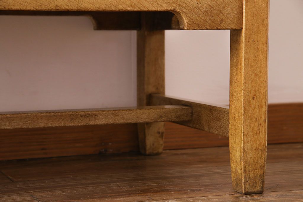 レトロ家具　昭和レトロ　ネームプレート付き 便利なカードケース(引き出し、チェスト、ドロワー、図書館、図書室)