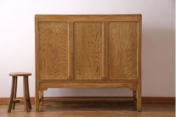 レトロ家具　昭和レトロ　ネームプレート付き 便利なカードケース(引き出し、チェスト、ドロワー、図書館、図書室)