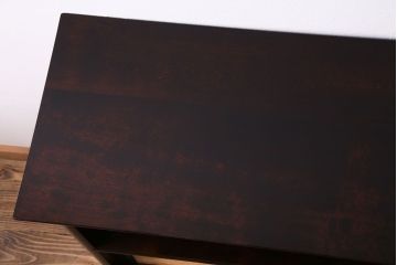 中古美品　松本民芸家具　上質な221型クズ布茶タンス2(定価約21万8千円)(1)