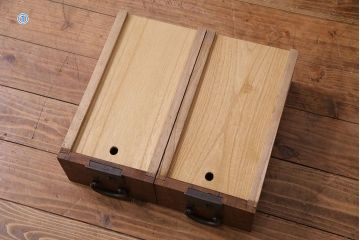アンティーク家具　和製アンティーク　超希少!前面ケヤキ玉杢無垢材　関西帳場箪笥(時代箪笥、帳戸棚)