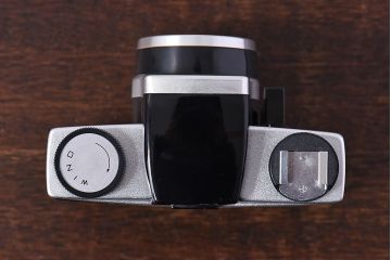アンティーク雑貨　ビンテージカメラ　ケース付き　フジフィルム(富士フィルム)　FUJIPET(フジペット)EE