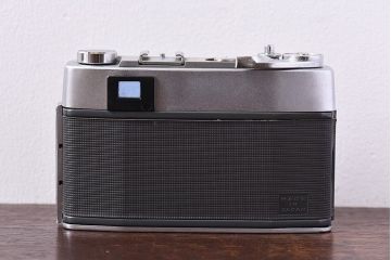 アンティーク雑貨　ビンテージカメラ　ケース付き　小西六　KONICA(コニカ) J