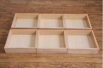 中古　旭川家具　勇峰工芸　フローラシリーズ　ナラ材サイドボード(戸棚、リビングボード)