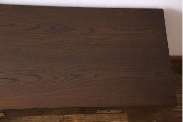 中古　カリモク　domani(ドマーニ)　Morganton(モーガントン) デスク(机、在宅ワーク、在宅用平机、在宅ワーク、在宅用ワークデスク)(定価約12万8千円)