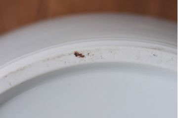 アンティーク雑貨　ノリタケ(日陶・則武)　華やかな色遣いの壱型火鉢(手あぶり、鉢カバー)(2)