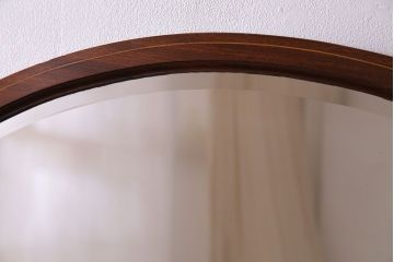 アンティーク家具　イギリスアンティーク　マホガニー材　優雅な佇まいが魅力のドレッサー(鏡台、化粧台、チェスト、引き出し)