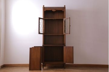 【Y様ご決済用・ご成約済み】DREXEL HERITAGE(ドレクセルヘリテージ) Italian Provincial(イタリアン プロヴィンシャル)ドアチェスト(キャビネット、飾り棚、本棚)(定価約50万円)