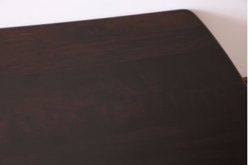 ビンテージ　北海道民芸　#485　細身の脚が美しいダイニングテーブル