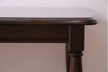 ビンテージ　北海道民芸　#485　細身の脚が美しいダイニングテーブル