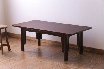 中古　松本民芸家具　#203型　ローテーブル(茶卓、センターテーブル)(1)(定価約15万円)