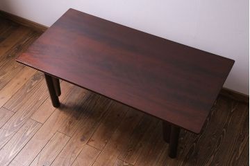 中古　松本民芸家具　#203型　ローテーブル(茶卓、センターテーブル)(1)(定価約15万円)