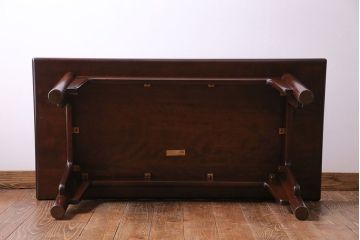 中古　松本民芸家具　#203型　ローテーブル(茶卓、センターテーブル)(1)(定価約15万円)