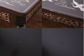 アンティーク家具　韓国　螺鈿細工　座卓テーブル(ローテーブル、センターテーブル)