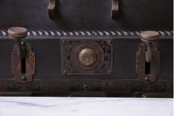 アンティーク雑貨　和製アンティーク　シックな雰囲気漂う木製レジスター(キャッシャー、金銭登録器)