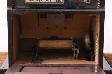 アンティーク雑貨　和製アンティーク　シックな雰囲気漂う木製レジスター(キャッシャー、金銭登録器)