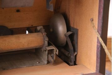 アンティーク雑貨　和製アンティーク　シックな雰囲気漂う木製レジスター(キャッシャー、金銭登録器)