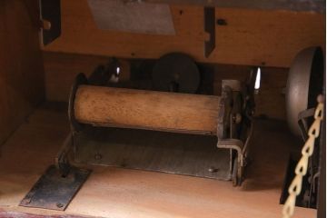 アンティーク雑貨　和製アンティーク　シックな雰囲気漂う木製レジスター(キャッシャー、金銭登録器)