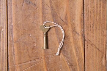 アンティーク雑貨　和製アンティーク　シックな雰囲気漂う木製レジスター(キャッシャー、金銭登録器)