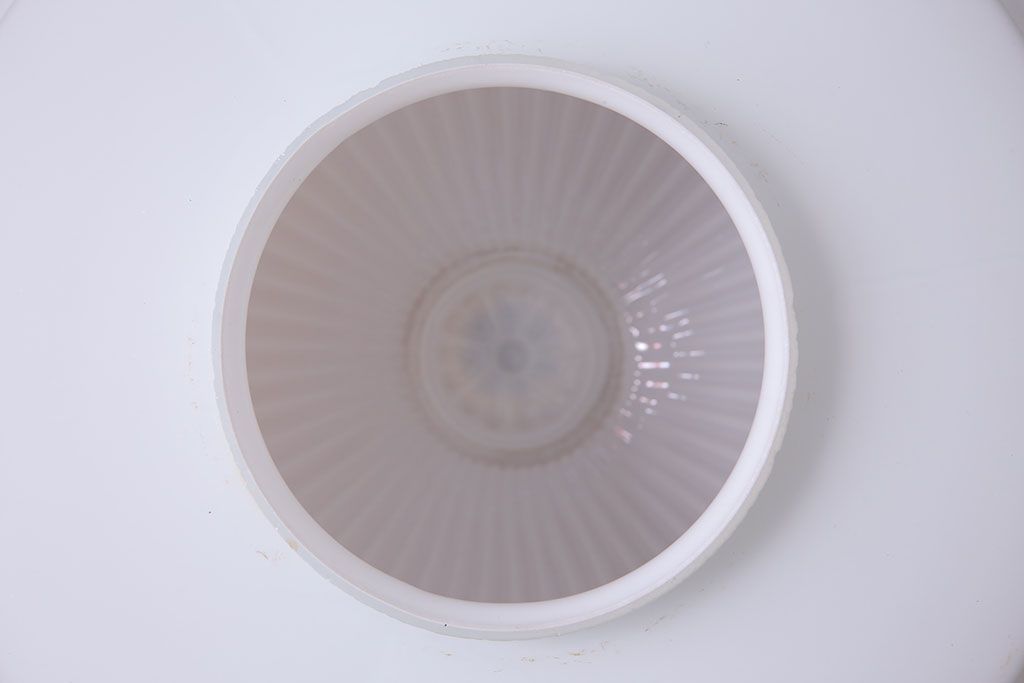 大正〜昭和初期　特大　レトロな陽刻照明(天井照明、ペンダントライト、シェード)