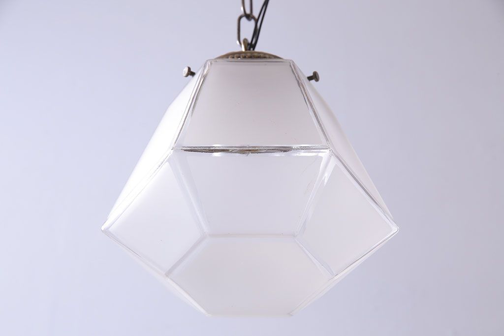 和製アンティーク　上品な雰囲気漂うシェード(天井照明、ペンダントライト)