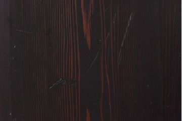 和製アンティーク　細い桟の格子が上品な帯戸(ガラス帯戸、引き戸、格子戸、建具)2枚セット