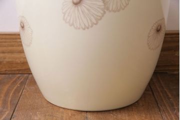 アンティーク雑貨　オールドノリタケ(日陶)　白菊文様　レトロな火鉢