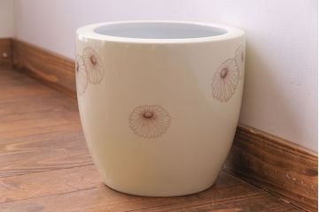 アンティーク雑貨　オールドノリタケ(日陶)　白菊文様　レトロな火鉢