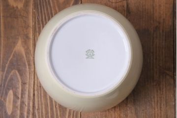アンティーク雑貨　オールドノリタケ(日陶)　白菊文様　レトロな火鉢